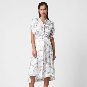 All Saints NWT dress with insect print